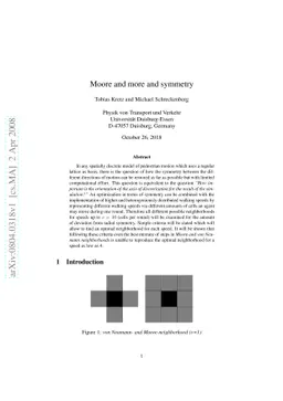 Moore and more and symmetry
