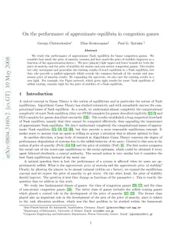 On the performance of approximate equilibria in congestion games