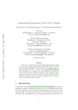Counterflow Extension for the F.A.S.T.-Model