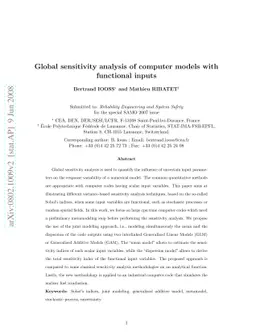 Global sensitivity analysis of computer models with functional inputs