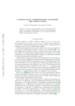 A simple local 3-approximation algorithm for vertex cover