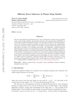 Efficient Exact Inference in Planar Ising Models