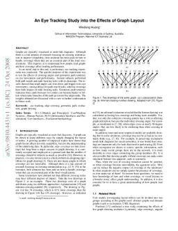 An Eye Tracking Study into the Effects of Graph Layout