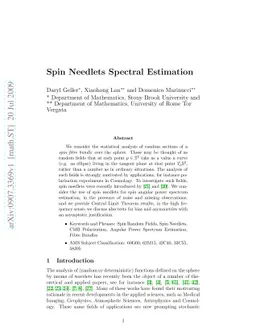 Spin Needlets Spectral Estimation
