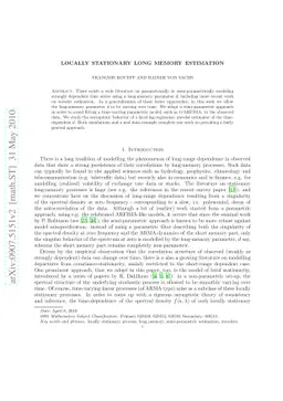 Locally stationary long memory estimation