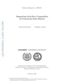 Supporting Lock-Free Composition of Concurrent Data Objects