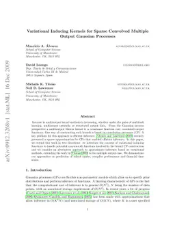 Variational Inducing Kernels for Sparse Convolved Multiple Output
  Gaussian Processes