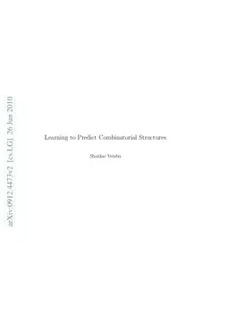 Learning to Predict Combinatorial Structures