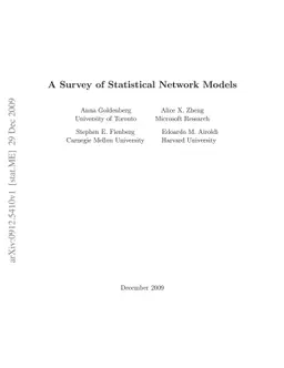 A survey of statistical network models