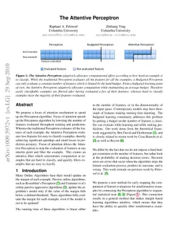 The Attentive Perceptron