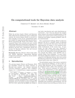 On computational tools for Bayesian data analysis