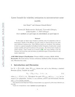 Lower bounds for volatility estimation in microstructure noise models