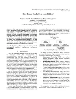 How Hidden Can Be Even More Hidden?