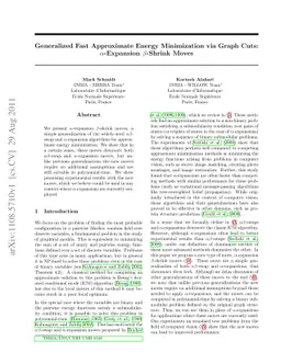 Generalized Fast Approximate Energy Minimization via Graph Cuts:
  Alpha-Expansion Beta-Shrink Moves