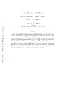 Wait-Freedom with Advice