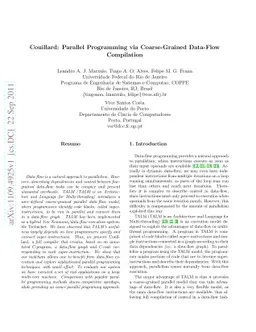 Couillard: Parallel Programming via Coarse-Grained Data-Flow Compilation