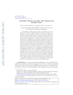 Multiple testing via $FDR_L$ for large-scale imaging data