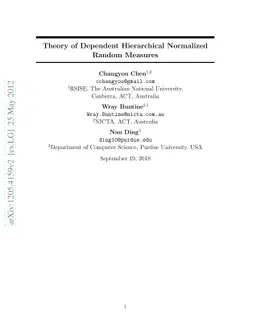 Theory of Dependent Hierarchical Normalized Random Measures