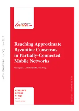 Reaching Approximate Byzantine Consensus in Partially-Connected Mobile
  Networks