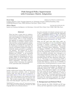 Path Integral Policy Improvement with Covariance Matrix Adaptation