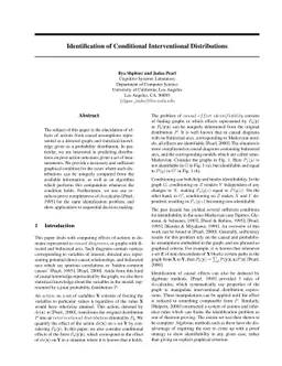 Identification of Conditional Interventional Distributions