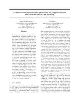 A submodular-supermodular procedure with applications to discriminative
  structure learning