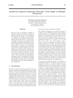 Sensitivity Analysis in Bayesian Networks: From Single to Multiple
  Parameters