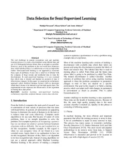 Data Selection for Semi-Supervised Learning