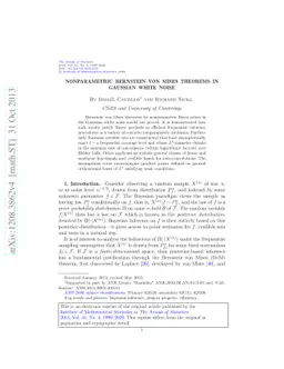 Nonparametric Bernstein-von Mises theorems in Gaussian white noise