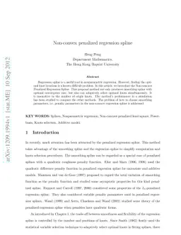 Nonconcave Penalized Spline