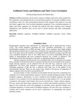 Goldbach Circles and Balloons and Their Cross Correlation