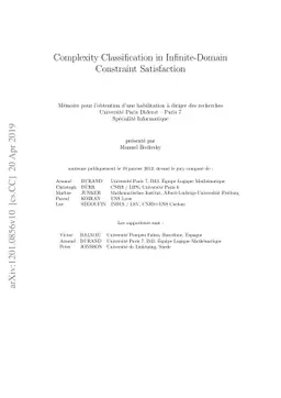 Complexity Classification in Infinite-Domain Constraint Satisfaction