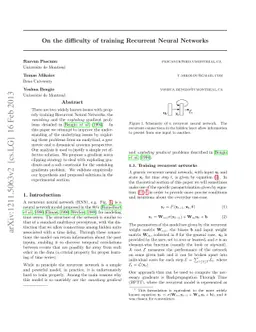 On the difficulty of training Recurrent Neural Networks