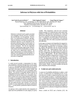 Inference in Polytrees with Sets of Probabilities