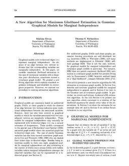 A New Algorithm for Maximum Likelihood Estimation in Gaussian Graphical
  Models for Marginal Independence
