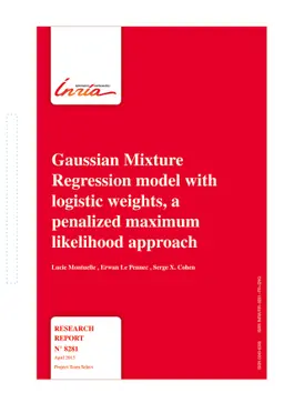Gaussian Mixture Regression model with logistic weights, a penalized
  maximum likelihood approach