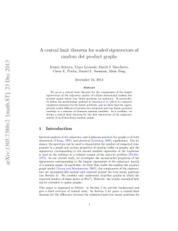 A central limit theorem for scaled eigenvectors of random dot product
  graphs