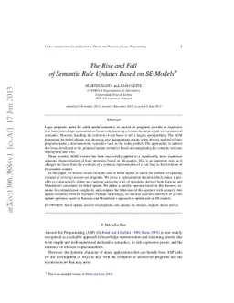 The Rise and Fall of Semantic Rule Updates Based on SE-Models