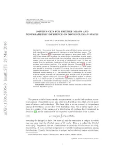 Omnibus CLTs for Fréchet means and nonparametric inference on
  non-Euclidean spaces