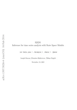 SSM: Inference for time series analysis with State Space Models