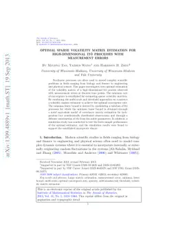 Optimal sparse volatility matrix estimation for high-dimensional Itô
  processes with measurement errors