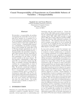 Causal Transportability of Experiments on Controllable Subsets of
  Variables: z-Transportability