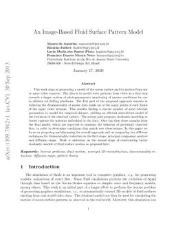 An Image-Based Fluid Surface Pattern Model