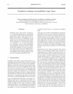 Graphical readings of possibilistic logic bases