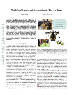 Multi-Class Detection and Segmentation of Objects in Depth