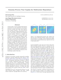 Gaussian Process Vine Copulas for Multivariate Dependence