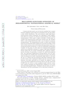 Regularized rank-based estimation of high-dimensional nonparanormal
  graphical models