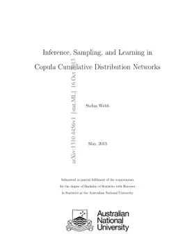 Inference, Sampling, and Learning in Copula Cumulative Distribution
  Networks