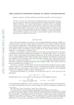 The maximum likelihood degree of Fermat hypersurfaces