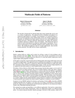 Multiscale Fields of Patterns